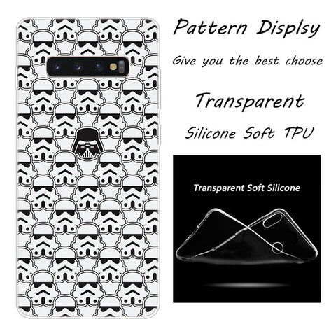 Hot Star Wars Soft Silicone Case For Samsung Galaxy S10 S9 S8 Plus S7 Edge A6 A8 Plus A7 A9 2018 A5 2017 Fashion Cover