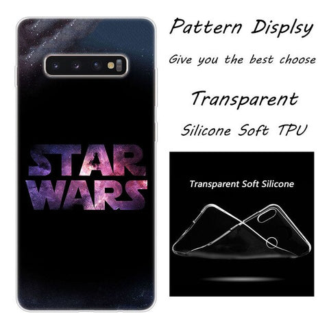 Hot Star Wars Soft Silicone Case For Samsung Galaxy S10 S9 S8 Plus S7 Edge A6 A8 Plus A7 A9 2018 A5 2017 Fashion Cover