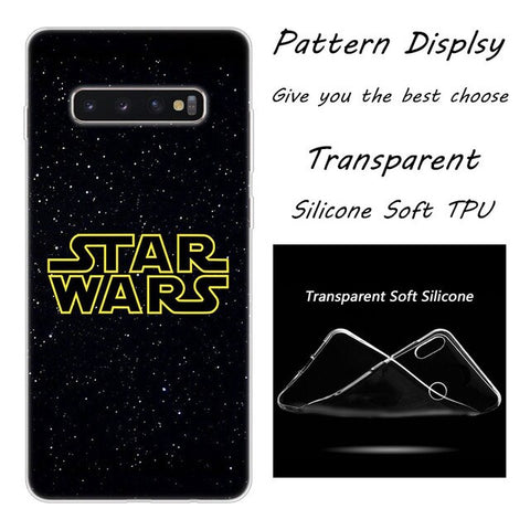 Hot Star Wars Soft Silicone Case For Samsung Galaxy S10 S9 S8 Plus S7 Edge A6 A8 Plus A7 A9 2018 A5 2017 Fashion Cover