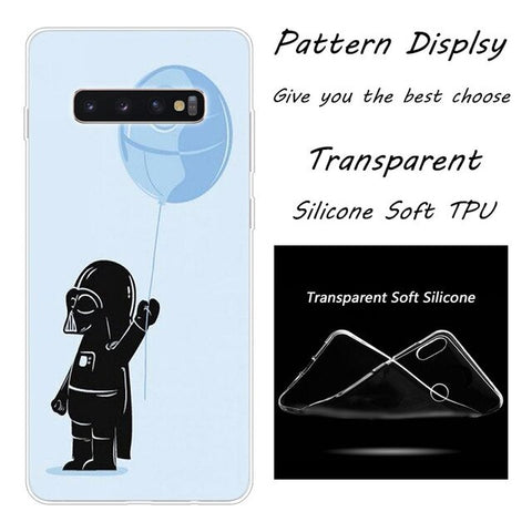 Hot Star Wars Soft Silicone Case For Samsung Galaxy S10 S9 S8 Plus S7 Edge A6 A8 Plus A7 A9 2018 A5 2017 Fashion Cover