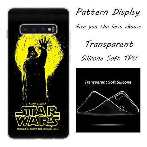 Hot Star Wars Soft Silicone Case For Samsung Galaxy S10 S9 S8 Plus S7 Edge A6 A8 Plus A7 A9 2018 A5 2017 Fashion Cover