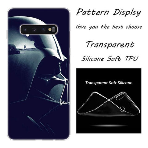 Hot Star Wars Soft Silicone Case For Samsung Galaxy S10 S9 S8 Plus S7 Edge A6 A8 Plus A7 A9 2018 A5 2017 Fashion Cover