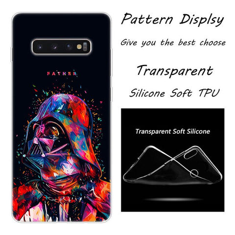 Hot Star Wars Soft Silicone Case For Samsung Galaxy S10 S9 S8 Plus S7 Edge A6 A8 Plus A7 A9 2018 A5 2017 Fashion Cover