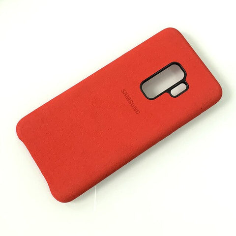 Hot For Samsung Galaxy S9 / S9 Plus Suede Leather Case Anti-fingerprint  Protective Cover for Samsung S9 Phone Case Luxury