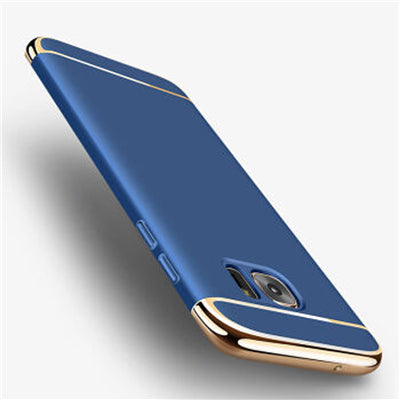 Luxury Thin Electroplate Hard Shockproof Case Cover for Samsung Galaxy S7 Edge Mobile phone back case cover hot sales A20