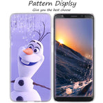 MLLSE Hot Frozen Princess Elsa Anna Hot Hard Case Cover for Samsung Galaxy S10 Lite S9 S8 Plus S7 S6 Edge S5 S4 Mini Cover