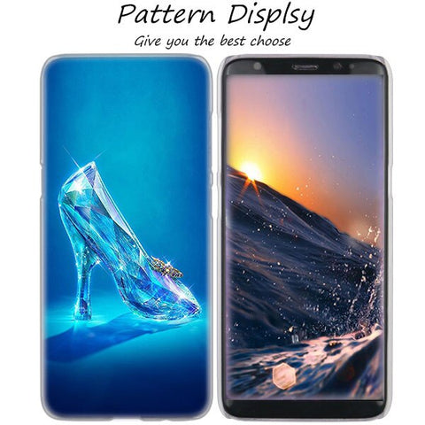 MLLSE Hot Frozen Princess Elsa Anna Hot Hard Case Cover for Samsung Galaxy S10 Lite S9 S8 Plus S7 S6 Edge S5 S4 Mini Cover