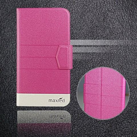 5 Colors Hot! BQ BQ-5507L Iron Max Case Phone Leather Cover,Factory Direct Protective Full Flip Stand Leather Phone Shell Cases