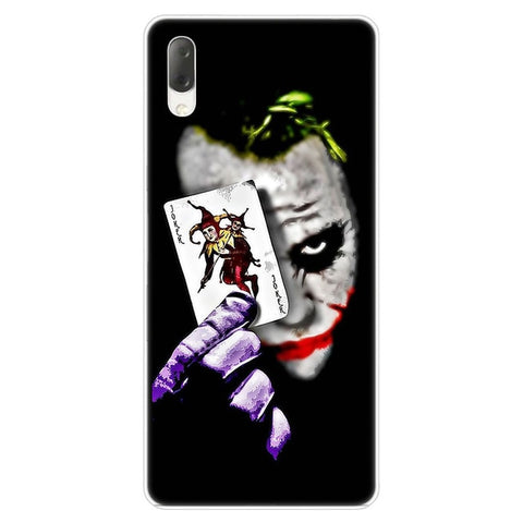 Marvel The Joker Batman Hard Case For Sony Xperia L1 L2 L3 X XA XA1 XA2 XA3 Ultra 10 Plus E5 XZ XZ1 XZ2 Compact XZ3 XZ5 20 Cover