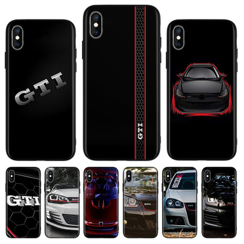 Hot Nurburgring GTI Black Back Cover Phone Case For Apple IPhone 11 Pro XS MAX XR 7 8 6 6S Plus X 10 Ten 5 5S SE Coque Shell