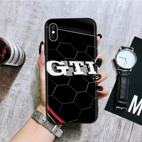 Hot Nurburgring GTI Black Back Cover Phone Case For Apple IPhone 11 Pro XS MAX XR 7 8 6 6S Plus X 10 Ten 5 5S SE Coque Shell