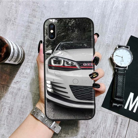 Hot Nurburgring GTI Black Back Cover Phone Case For Apple IPhone 11 Pro XS MAX XR 7 8 6 6S Plus X 10 Ten 5 5S SE Coque Shell