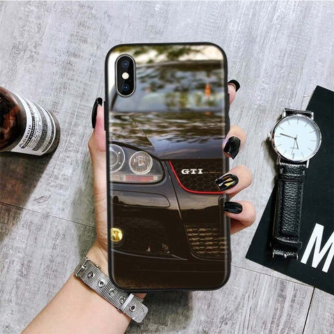 Hot Nurburgring GTI Black Back Cover Phone Case For Apple IPhone 11 Pro XS MAX XR 7 8 6 6S Plus X 10 Ten 5 5S SE Coque Shell