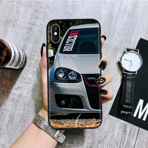 Hot Nurburgring GTI Black Back Cover Phone Case For Apple IPhone 11 Pro XS MAX XR 7 8 6 6S Plus X 10 Ten 5 5S SE Coque Shell