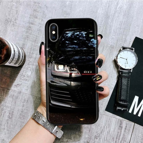 Hot Nurburgring GTI Black Back Cover Phone Case For Apple IPhone 11 Pro XS MAX XR 7 8 6 6S Plus X 10 Ten 5 5S SE Coque Shell