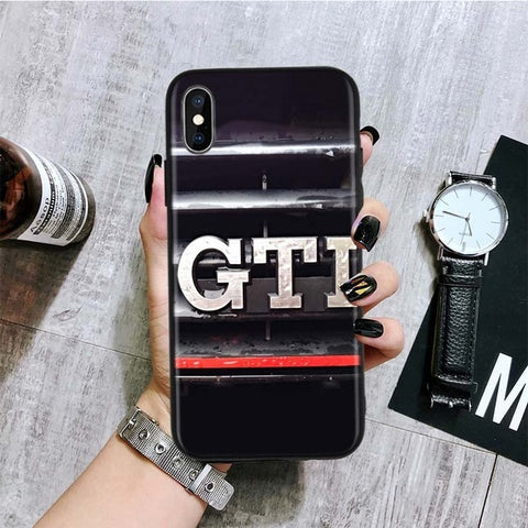 Hot Nurburgring GTI Black Back Cover Phone Case For Apple IPhone 11 Pro XS MAX XR 7 8 6 6S Plus X 10 Ten 5 5S SE Coque Shell