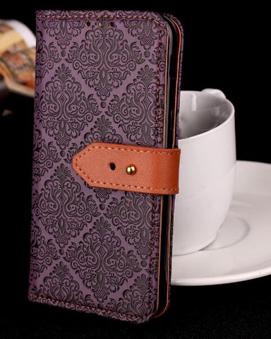 For LG K10 Cover,Card Slots Pockets Holder Flip Wallet Protective Accessories With Stand Feature For LG K10 (2017)