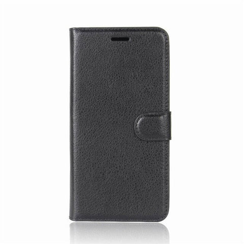 Brown/Card Slots Pockets Holder Flip Wallet Protective Accessories With Stand Feature Cover For Sony Xperia XZ1 Wallet Case