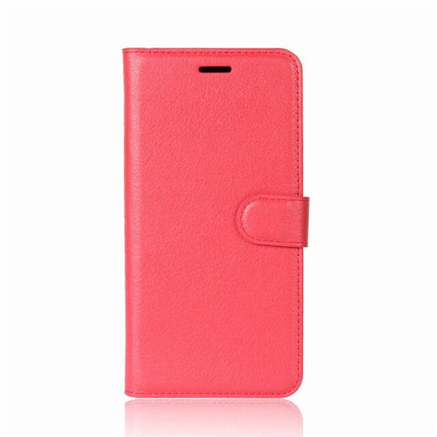 Brown/Card Slots Pockets Holder Flip Wallet Protective Accessories With Stand Feature Cover For Sony Xperia XZ1 Wallet Case