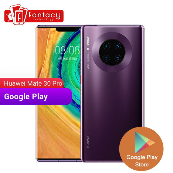 Huawei Mate 30 Pro 8GB 128GB Smartphone 40MP Triple Cameras 32MP Front Camera 6.53'' Full Screen Kirin 990 27W Wireless QC