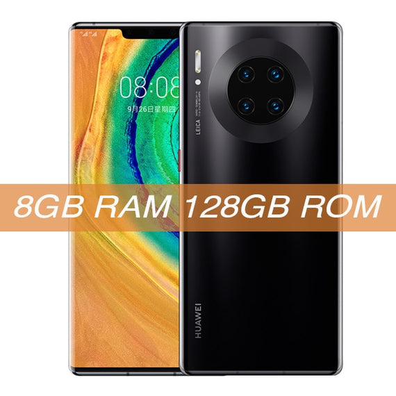 Huawei Mate 30 Pro 8GB 128GB Smartphone 40MP Triple Cameras 32MP Front Camera 6.53'' Full Screen Kirin 990 27W Wireless QC