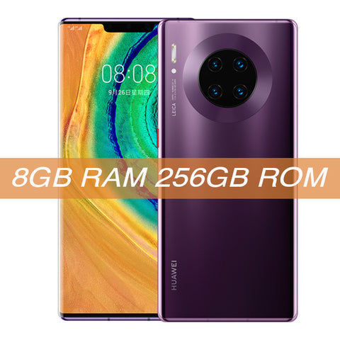 Huawei Mate 30 Pro 8GB 128GB Smartphone 40MP Triple Cameras 32MP Front Camera 6.53'' Full Screen Kirin 990 27W Wireless QC