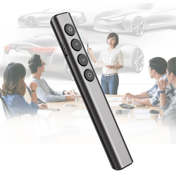 N35 Office PPT Wireless Presenter Pointer Laser Remote Control Pen For Windows Mac Android