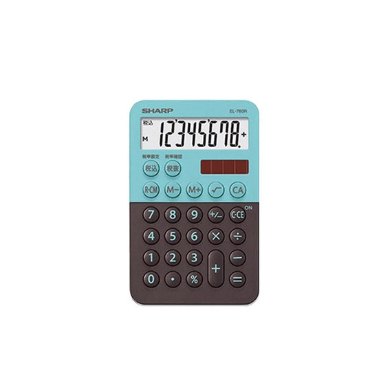 EL-760R Office Solar Electronic Calculator Fashion Cute Cartoon Candy Color Mini Compact Calculator Calculadoras Gift Student