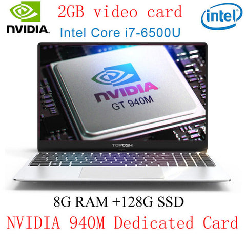 Intel i7 6500U Laptop 8G 16G RAM Laser Russian Keyboard ноутбук 1T SSD NVIDIA GeForce 940M Notebook Computer Backlit Keyboard