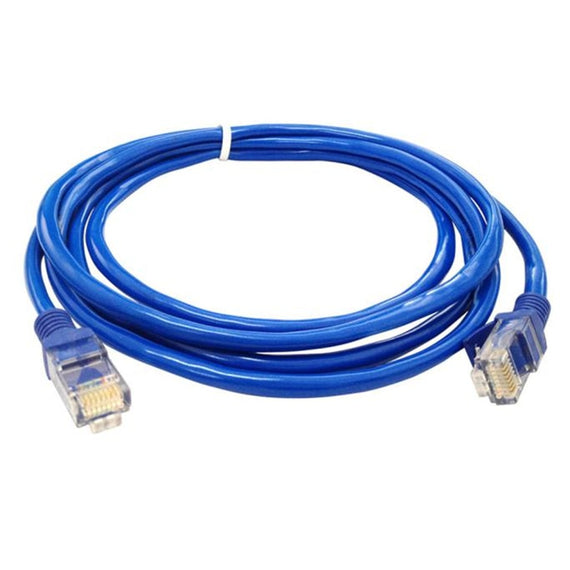 New 0.7M 1.6M 2.4M 4M 8M Blue Ethernet Internet LAN CAT5e Network Cable for Computer Modem Router WHOPLESALES S30