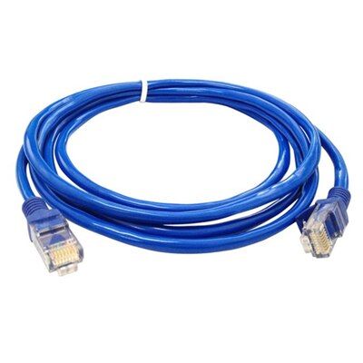New 0.7M 1.6M 2.4M 4M 8M Blue Ethernet Internet LAN CAT5e Network Cable for Computer Modem Router WHOPLESALES S30
