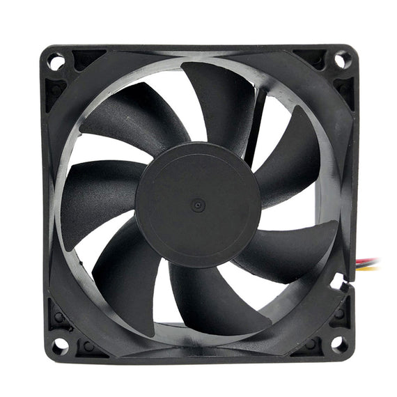 NEW F8025 80mm Computer Cooler Fan Desktop Cooling Fan Low Noise 12V Exhaust Fan for PC Case / Power Supply