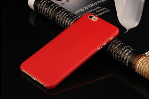 Hot Sale Soft Plastic Matte Case Cover Protector For Apple iPhone 4 4S 5 5S 5C 6 6S 4.7"6Plus 7 7Plus Mobile Phone case