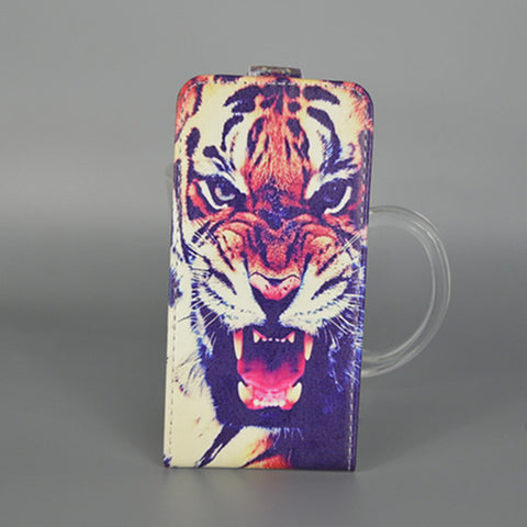 for Nokia 230 / 230 Dual SIM Hot Pattern Cute PrintingVertical Flip Cover Open Down/up Back Cover filp leather case