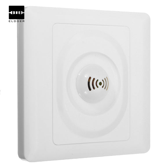 New Electric Home 250V Wall Mount Smart Voice Control Light Sensor Switch Sound & Light Controlled Delay Sensors 86X86X30mm