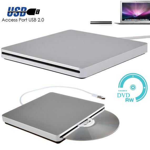 SSKYEE USB External CD DVD Rom RW Player Burner Drive For MacBook Air Pro For iMac For Mac Win8 Laptop Notebook PC Computer