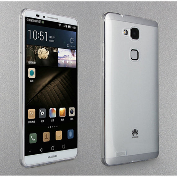 For Huawei Mate 7 Case On Huawei Mate 7 Cover Mate7 Hot Sale Silicone Utra Thin Slim Clear Transparent Invisible Cover