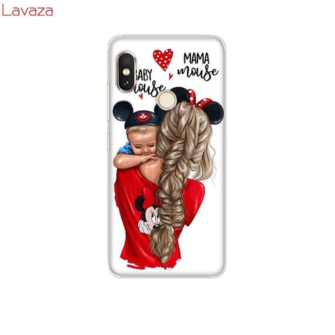 Lavaza Brown Hair Baby Mom Girl Queen Hard Case for Huawei Mate 10 20 P9 P10 P20 Lite Pro P smart for Honor 8X 10 Lite Cover