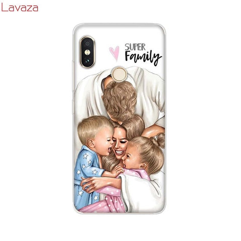 Lavaza Brown Hair Baby Mom Girl Queen Hard Case for Huawei Mate 10 20 P9 P10 P20 Lite Pro P smart for Honor 8X 10 Lite Cover