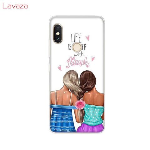 Lavaza Brown Hair Baby Mom Girl Queen Hard Case for Huawei Mate 10 20 P9 P10 P20 Lite Pro P smart for Honor 8X 10 Lite Cover