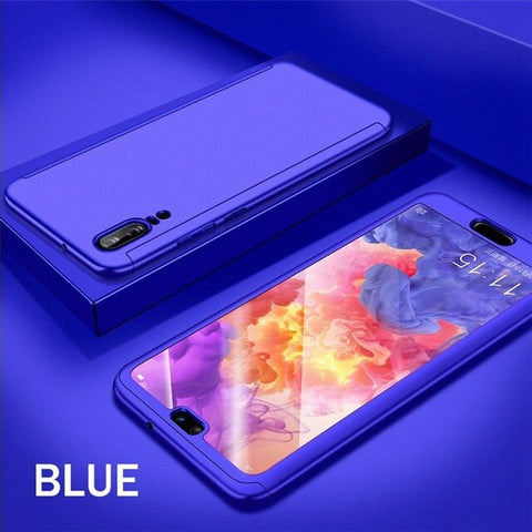 ASTUBIA 360 Full Cover For Huawei P20 Lite/P20 Pro Case For Huawei P20 P Smart Plus P9 P10 Lite Cover Shockproof Case With Glass