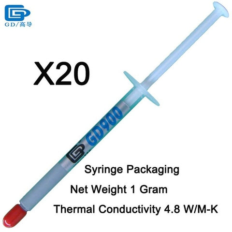 GD900 Thermal Paste Grease Silicone Plaster Heat Sink Compound High Performance Gray for CPU SSY1 SY1 SY3 SY7 SY15 SY30