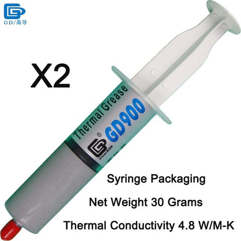 GD900 Thermal Paste Grease Silicone Plaster Heat Sink Compound High Performance Gray for CPU SSY1 SY1 SY3 SY7 SY15 SY30