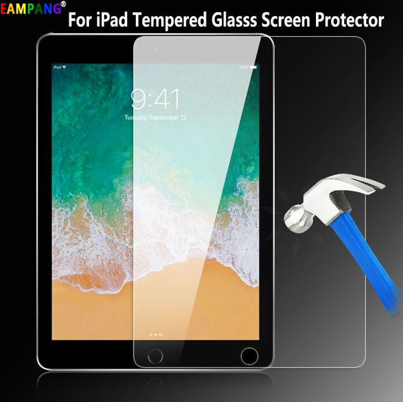 Tempered Glass for iPad 2 3 4 Air 1 2 Pro 9.7 11 10.5 9.7 2017 2018 Pro 12.9 2015 2017 10.2 2019 mini 2 3 4 5 Screen Protector