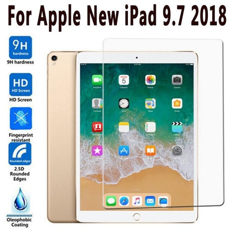 Tempered Glass for iPad 2 3 4 Air 1 2 Pro 9.7 11 10.5 9.7 2017 2018 Pro 12.9 2015 2017 10.2 2019 mini 2 3 4 5 Screen Protector