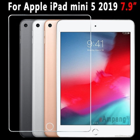 Tempered Glass for iPad 2 3 4 Air 1 2 Pro 9.7 11 10.5 9.7 2017 2018 Pro 12.9 2015 2017 10.2 2019 mini 2 3 4 5 Screen Protector