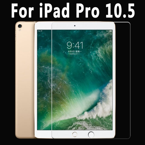 Tempered Glass for iPad 2 3 4 Air 1 2 Pro 9.7 11 10.5 9.7 2017 2018 Pro 12.9 2015 2017 10.2 2019 mini 2 3 4 5 Screen Protector