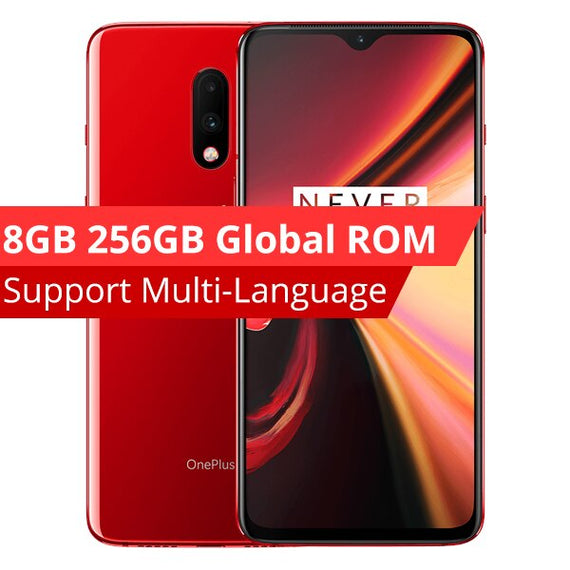 Global ROM Oneplus 7 8GB 256GB Smartphone Snapdragon 855 Octa Core 6.41" AMOLED 48MP+16MP Dual Cameras NFC 3700mAh Mobile Phone