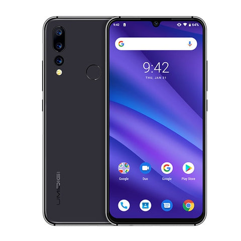 UMIDIGI A5 Pro Global Version16MP Triple Camera Android 9.0 6.3' FHD+4150mAh Big Battery Octa Core 4GB+32GB Smartphone 2+1 Slots