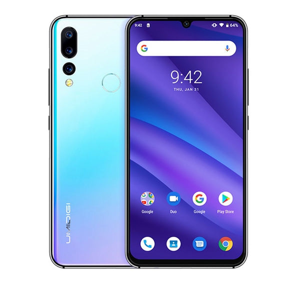 UMIDIGI A5 Pro Global Version16MP Triple Camera Android 9.0 6.3' FHD+4150mAh Big Battery Octa Core 4GB+32GB Smartphone 2+1 Slots